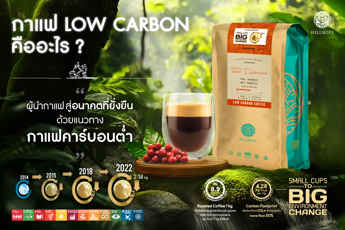 You are currently viewing HILLKOFF นำกาแฟสู่อนาคตที่ยั่งยืน ด้วยแนวทางกาแฟคาร์บอนต่ำ